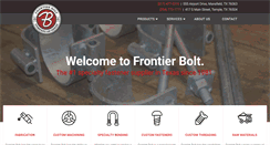 Desktop Screenshot of frontierbolt.com